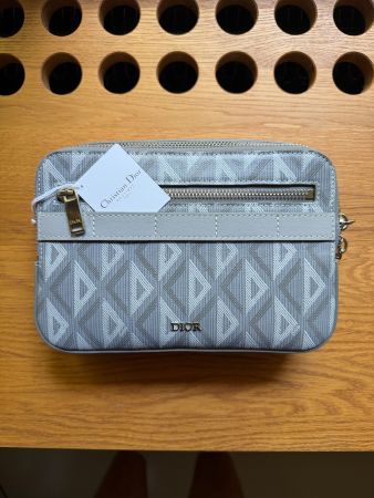 Christian Dior CD Diamond Crossbody Safari Bag