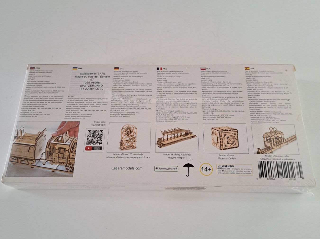 Modelleisenbahnen: Retro Modellbahn Holz Bewegliches Modell – Neu und originalverpackt aus Birsfelden von oleros 7