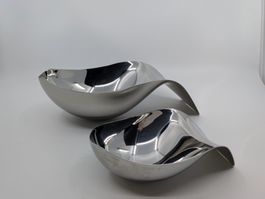 2 Rösle Edelstahlschalen, Saucièren oder Aperoschalen