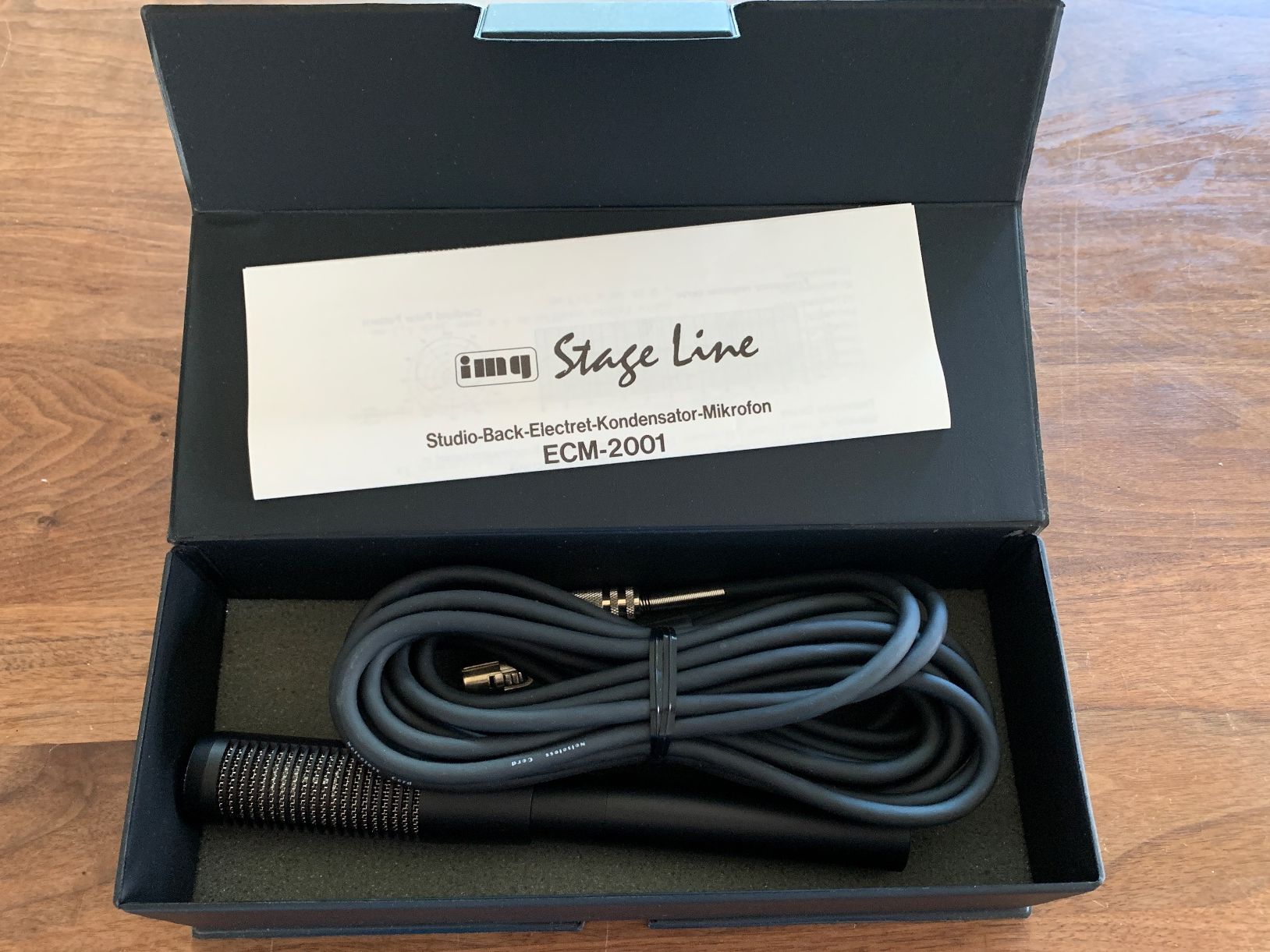 Microfoni: Kondensator Mikrofon mit Kabel, retro – Usato da Wildegg venduto da Elefant42 1