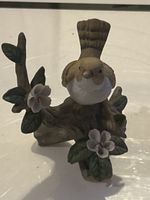 Vogel auf Ast Figur (S9)