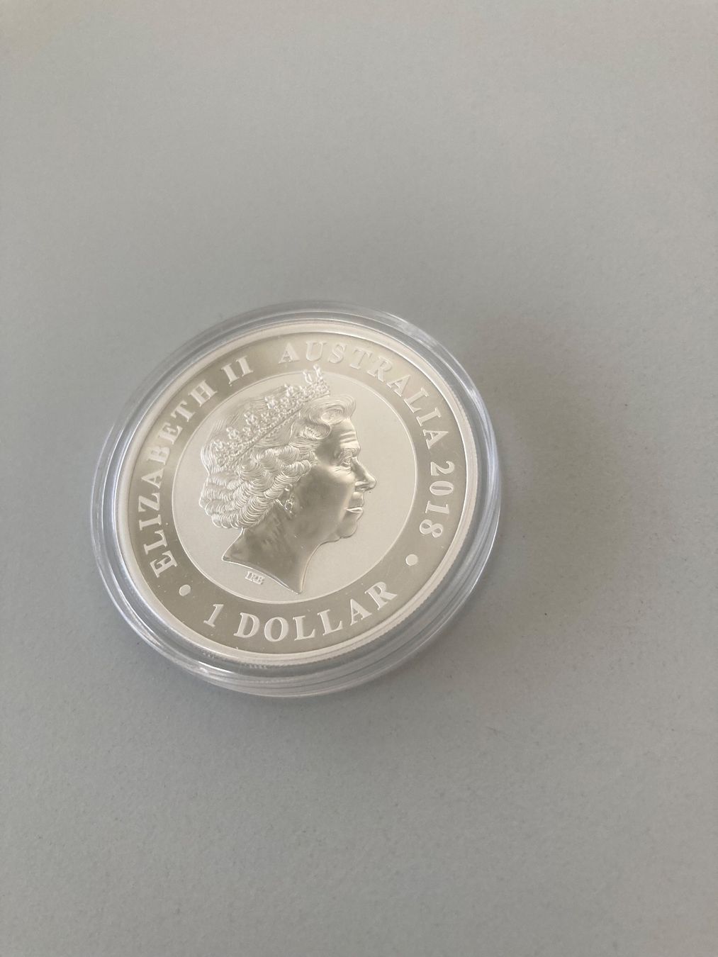 Tutti le monete: 1 Unze Silber Schwan 9999 1 Dollar 2018 – Usato da Zürich venduto da WC1994 1