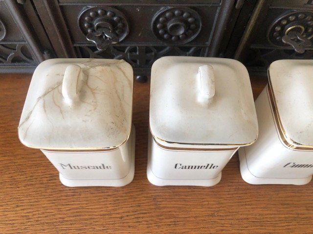 Contenitori & Simili: 6 petits pot à épices Villeroy et Boch – Usato da Chézard St Martin venduto da schmitt 1