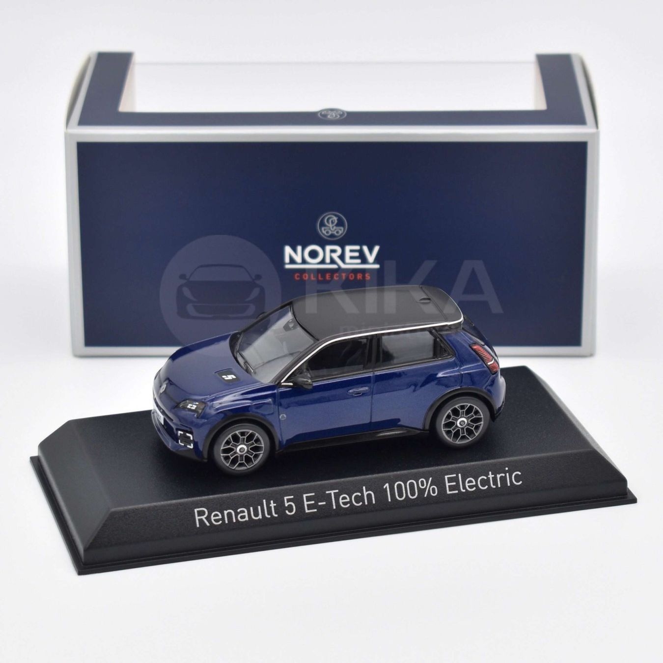 Renault Modellini d'auto: Renault 5 E-Tech Electric seit 2025 dunkelblau met. /schwarz – Nuovo e nell'imballaggio originale da Gerlafingen venduto da espero88 7