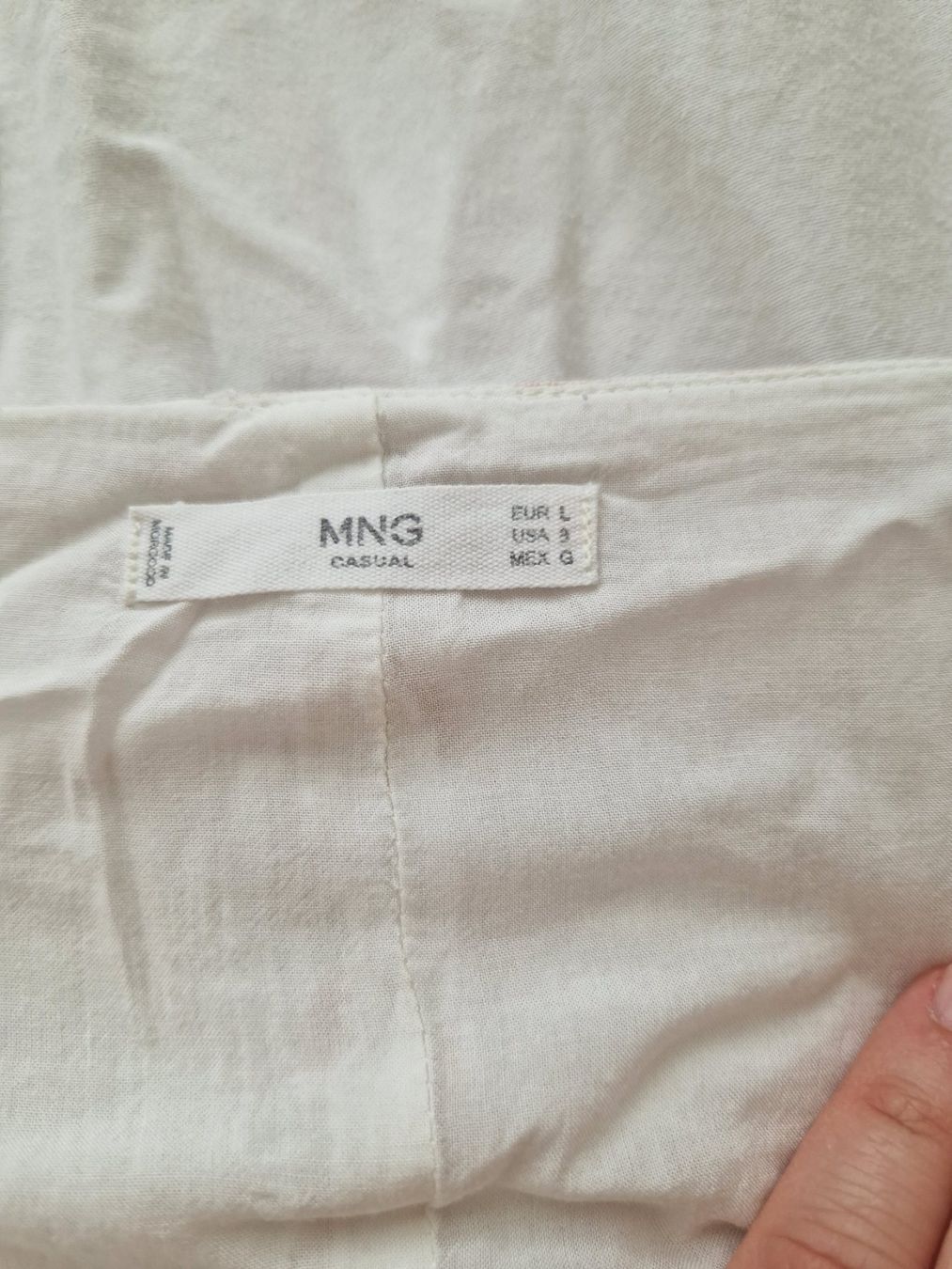 Mango Kleider: Mango Kleid gestreift rosa Leinen Gr. L – Gebraucht aus Erlinsbach SO von ULIKH 7