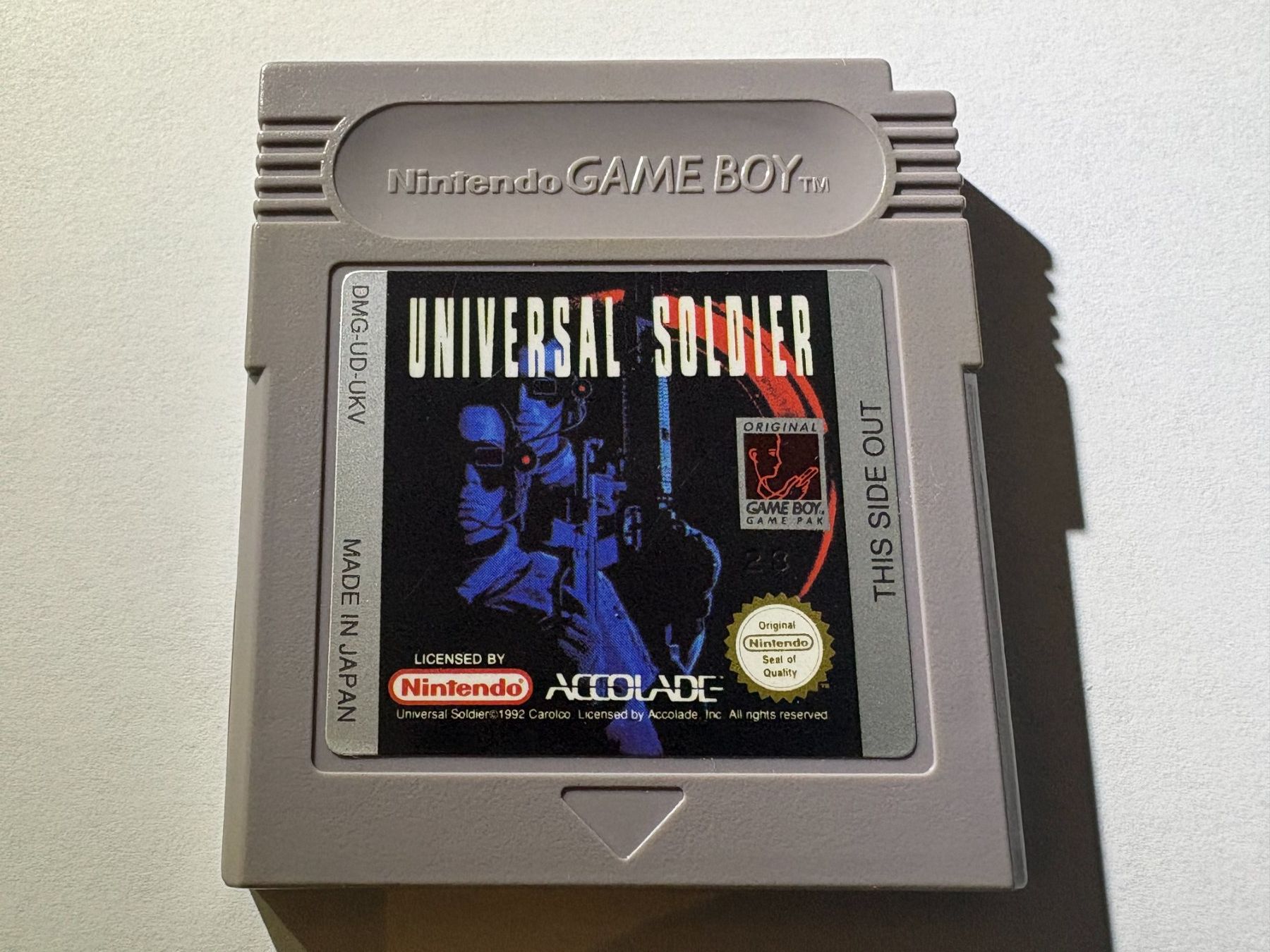 Nintendo Giochi: Universal Soldier - Nintendo Game Boy - UKV - SELTEN – Usato da Zürich venduto da VintagePalace