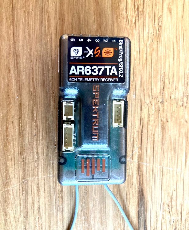Spektrum AR637TA 6 Channel SAFE AS3X Recepteur Telemetrie Kaufen