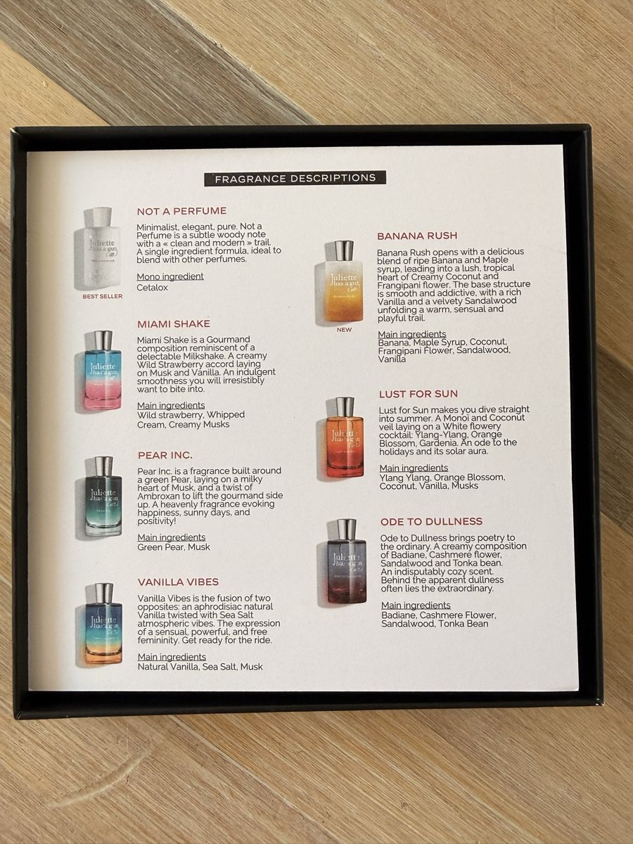 Profumi & Eau de Toilette: Juliette has a gun Discovery Set – Usato da Hochfelden venduto da NorthernSoul 1