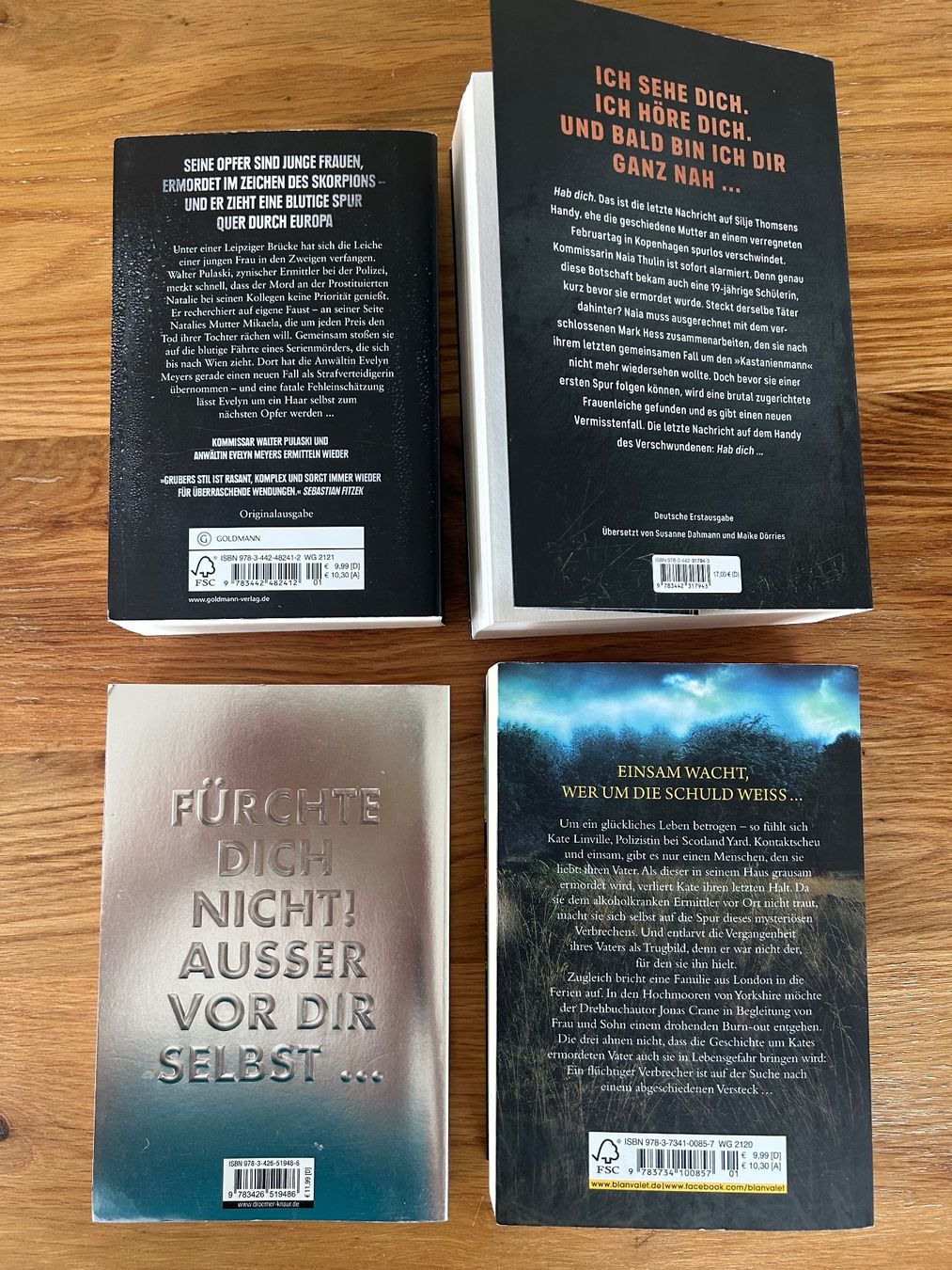 Libri: 4x Thriller – Usato da Leuzigen venduto da Zoey2014 1