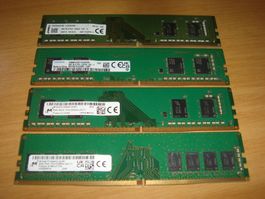 1 Stück 8gb ddr4 3200 für Computer. Getestet.