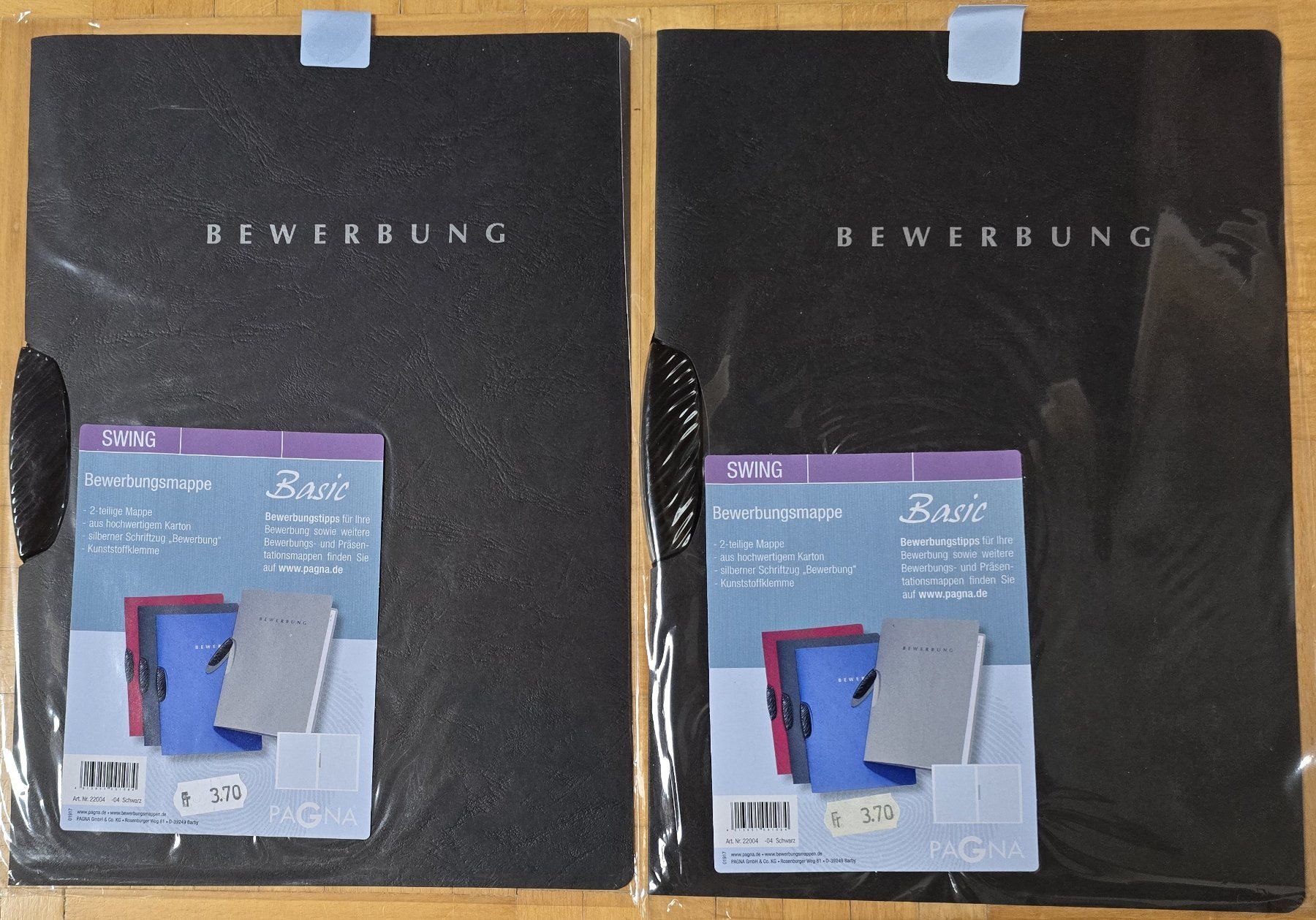 Valigie & Borse: Pagna : Bewerbungsmappe Swing , A4, schwarz – Nuovo e nell'imballaggio originale da Froideville venduto da xXSebastienXx