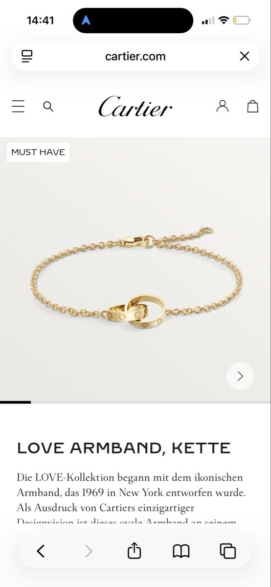 Cartier Bracciali & Braccialetti: Armband Cartier – Nuovo (secondo la descrizione) da Jona venduto da Cesare99