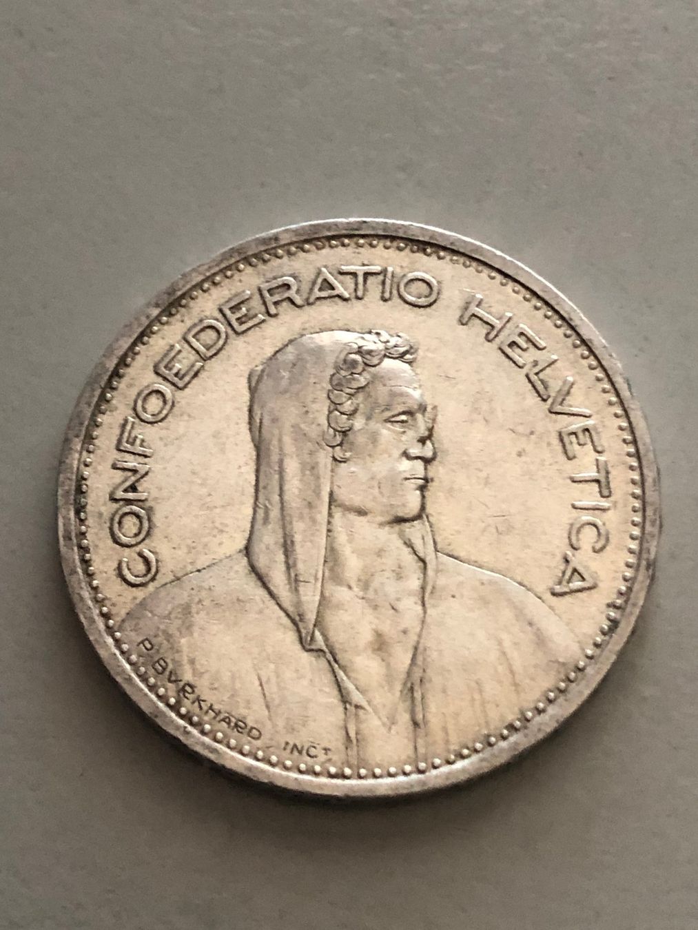 Tutti le monete: 5 Fr. 1953 – Usato da Schötz venduto da Odpa 1