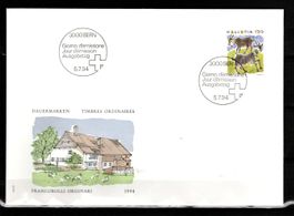 1994/95 - FDC / Tiere / Ziegen