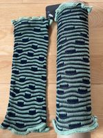 Colora Armstulpen / Mittli / Pulswärmer, D.Blau/Grün, NEU