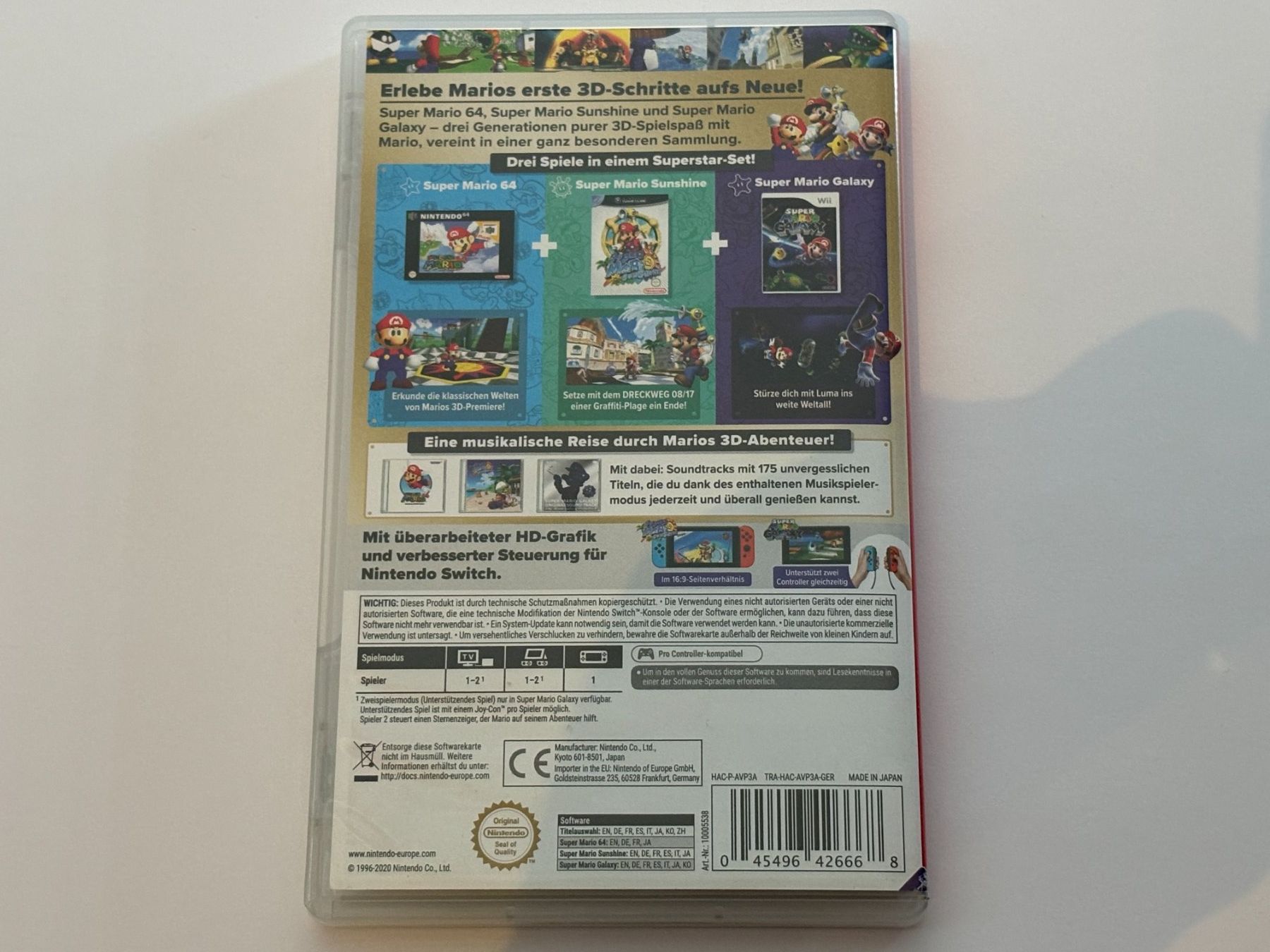 Nintendo Giochi: Super Mario 3D All-Stars - Nintendo Switch - SELTEN – Usato da Zürich venduto da VintagePalace 2