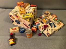 ‼️RAR !! Schachtel + identisch. Kaufladen Zub 50iger Vintage