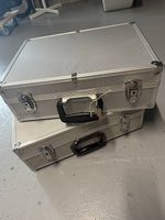 2x Alukoffer Werkzeugkoffer