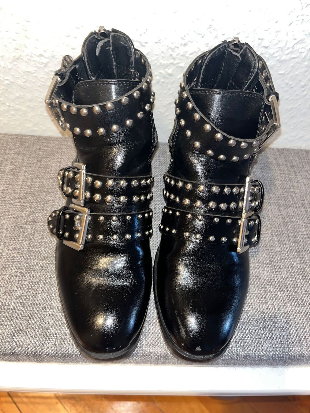 Scarpe per ragazze: Black boots - ideal for Hallowe'en size 25 – Usato da Genève venduto da dmt_y25y
