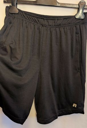 Shorts Sport Hose Turnhose kurze Hose schwarz Gr. S