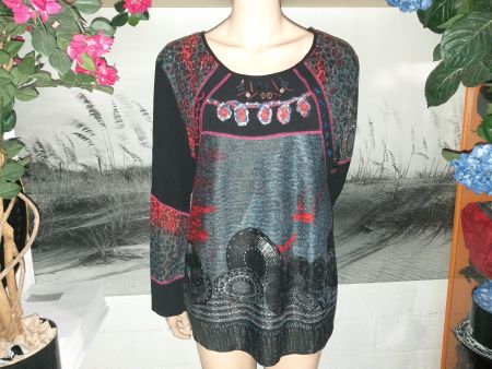 Pull PURPLEROSE     Taille/Grosse L