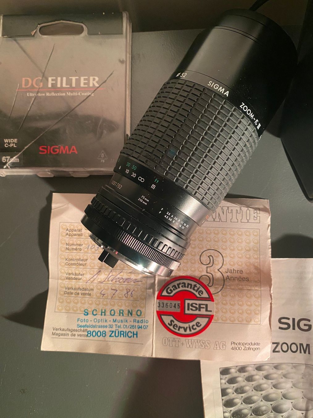 Sigma Objektive: Sigma Objektiv Nikon wide C-PL 67mm – Gebraucht aus Zürich von Pyramid1