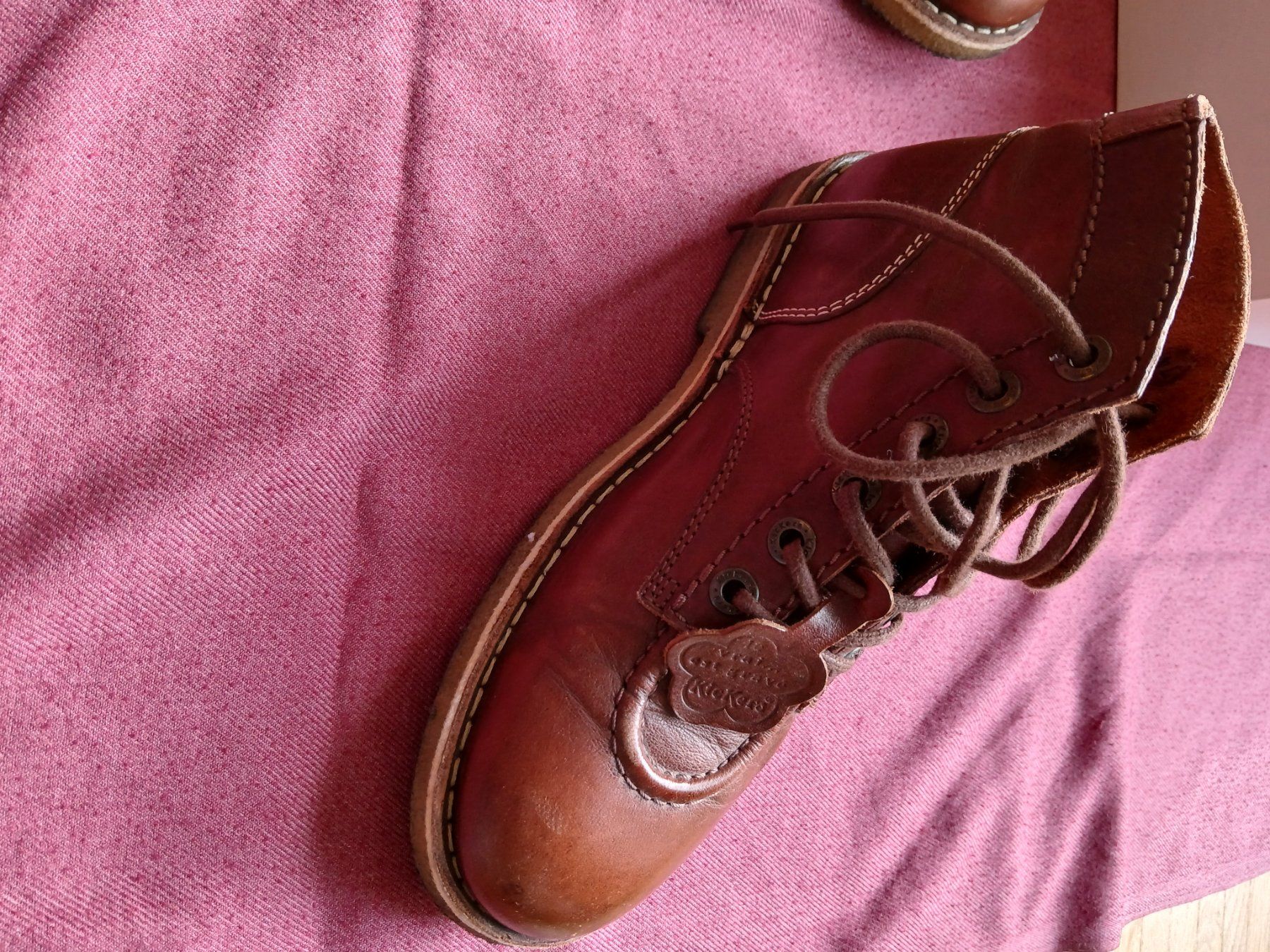 Kickers Scarpe da donna: Damenschuhe, Kickers, Leder, Größe 39 – Nuovo (secondo la descrizione) da Zürich venduto da cru_fidelo 1
