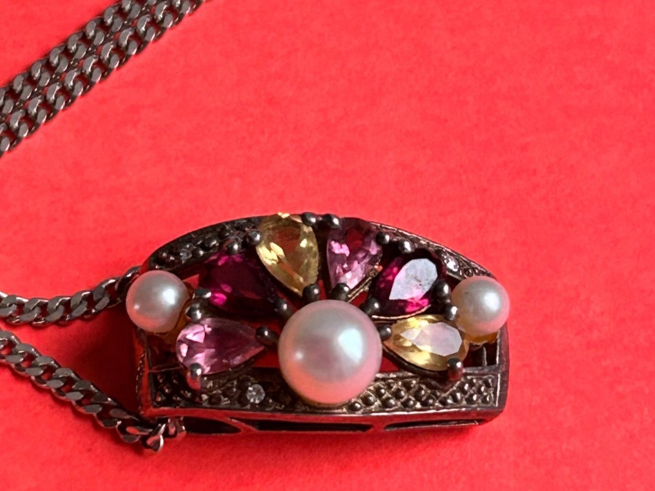 Catenine: Silberkette Anhänger Candy-Perle – Usato da Dittingen venduto da Bijoubelle 6