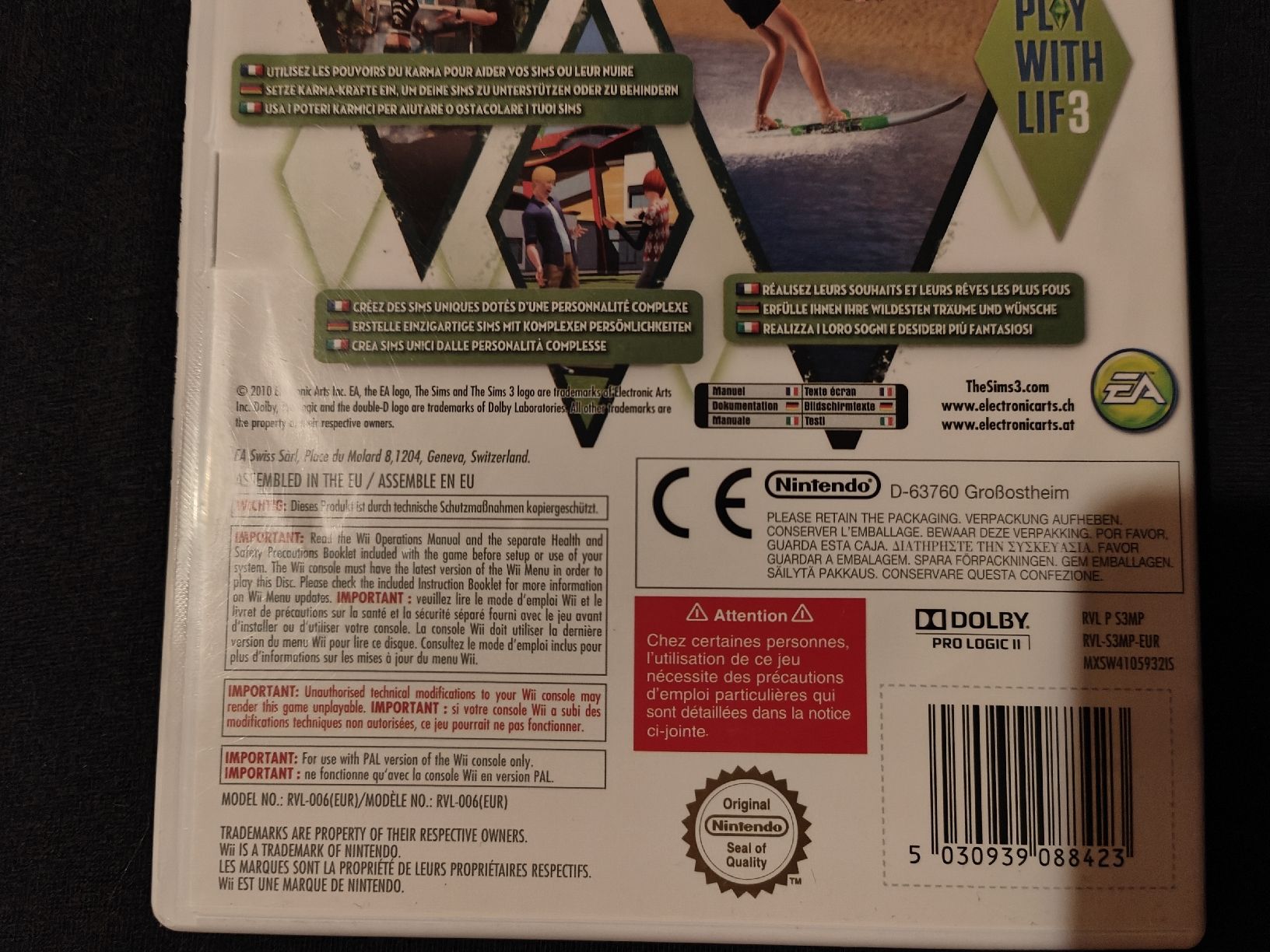 Nintendo Spiele: Wii – The Sims 3 komplett – Gebraucht aus Rothrist von SiddharthaMoon 3