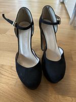 Schwarze High Heels Gr. 36 elegant