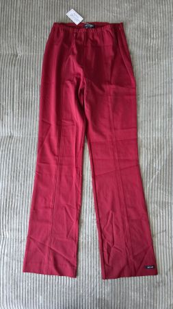 ​🏷️ Anti-Flirt Paris Flare Pants (1) Deep Red / Bordeaux