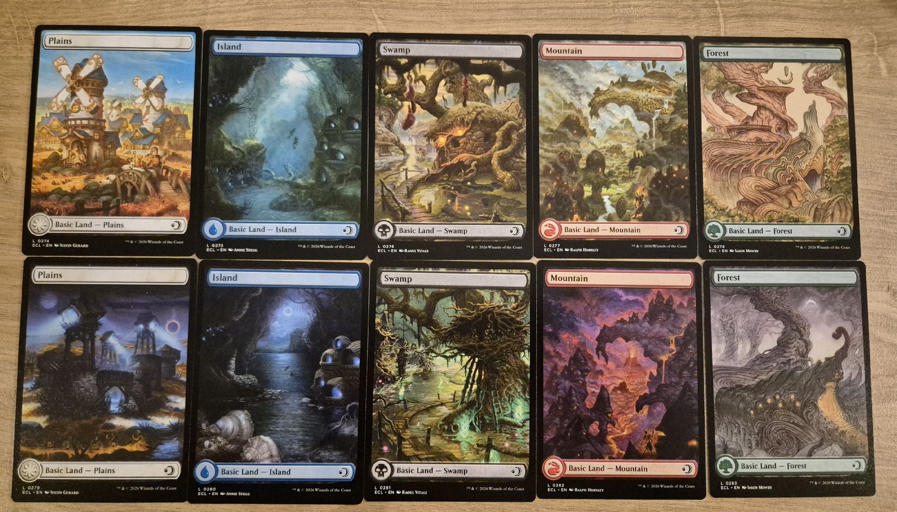 Magic The Gathering Carte collezionabili: MTG Magic The Gathering - Alle Lorwyn Eclipsed Full Art Mana – Nuovo (secondo la descrizione) da Küsnacht ZH venduto da Canada-2012