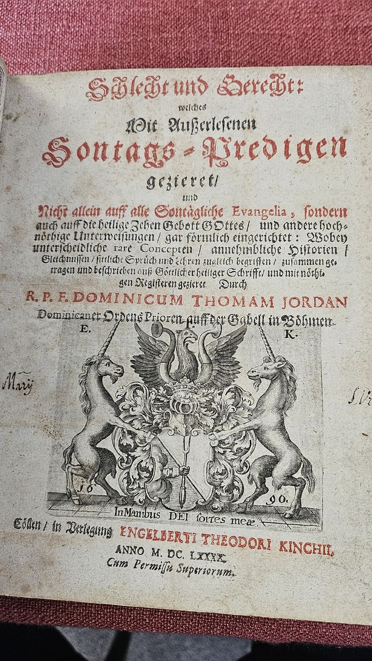 Libri: Schlecht und Gerecht (1690) – Usato da Dietikon venduto da Buchantiqdietikon 1
