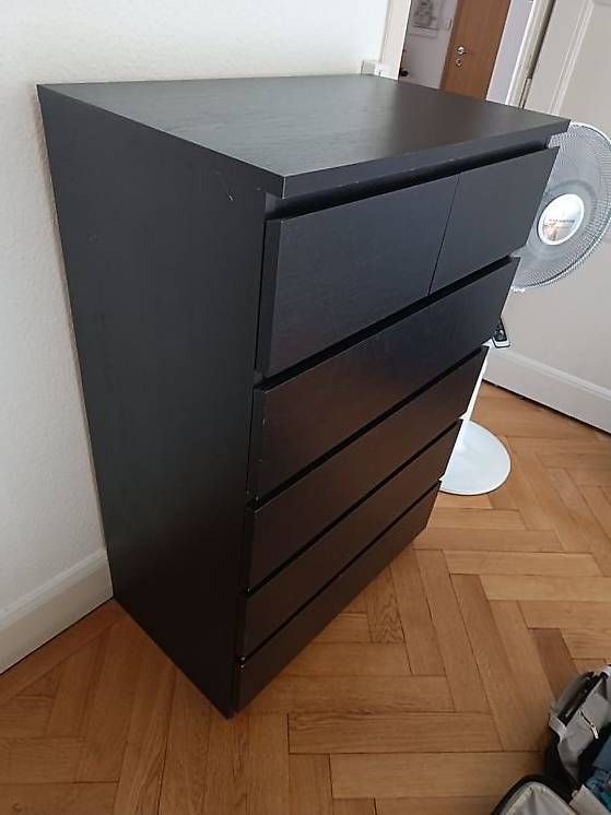 Cassettiere: Commode IKEA MALM à 6 tiroirs – Usato da Genève venduto da sca_j5cs