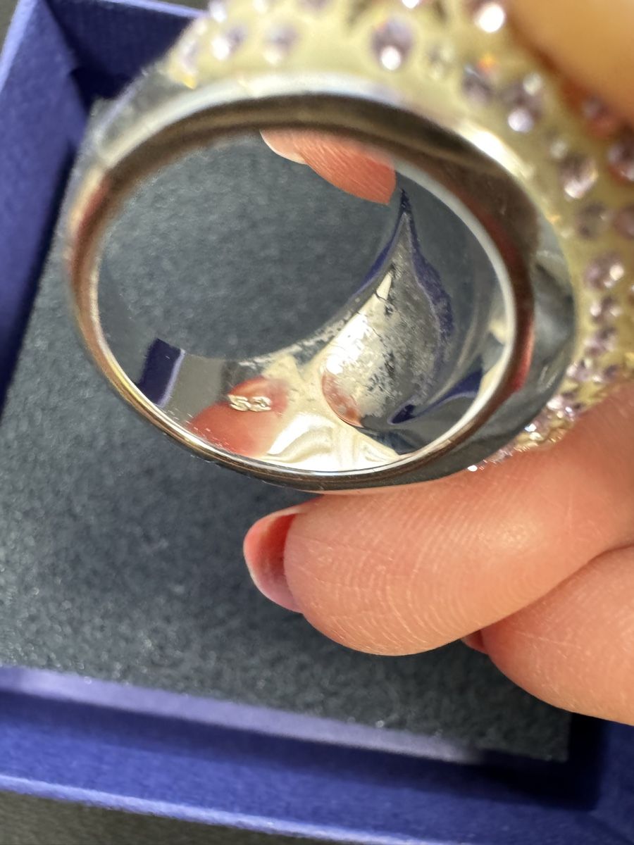 Swarovski Bagues: Swarovski Crystal Ring size 52 – D'occasion à Hurden par rac_wyf8 5