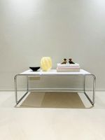 Couchtisch Stahlrohr Design, Bauhaus