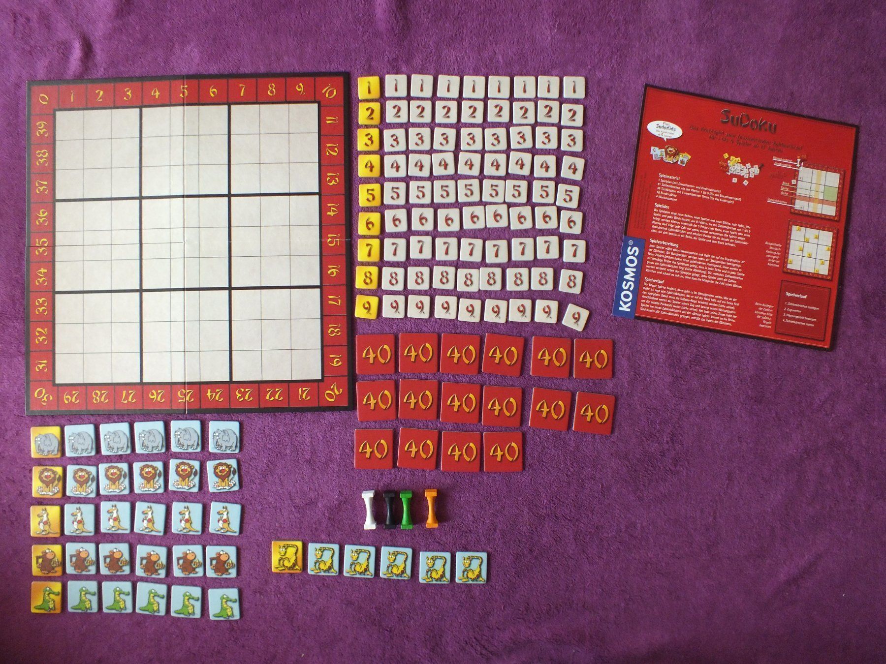 Giochi: Kosmos Spiel - SoDuko Das Brettspiel – Usato da Müllheim Dorf venduto da Seeeule01 6