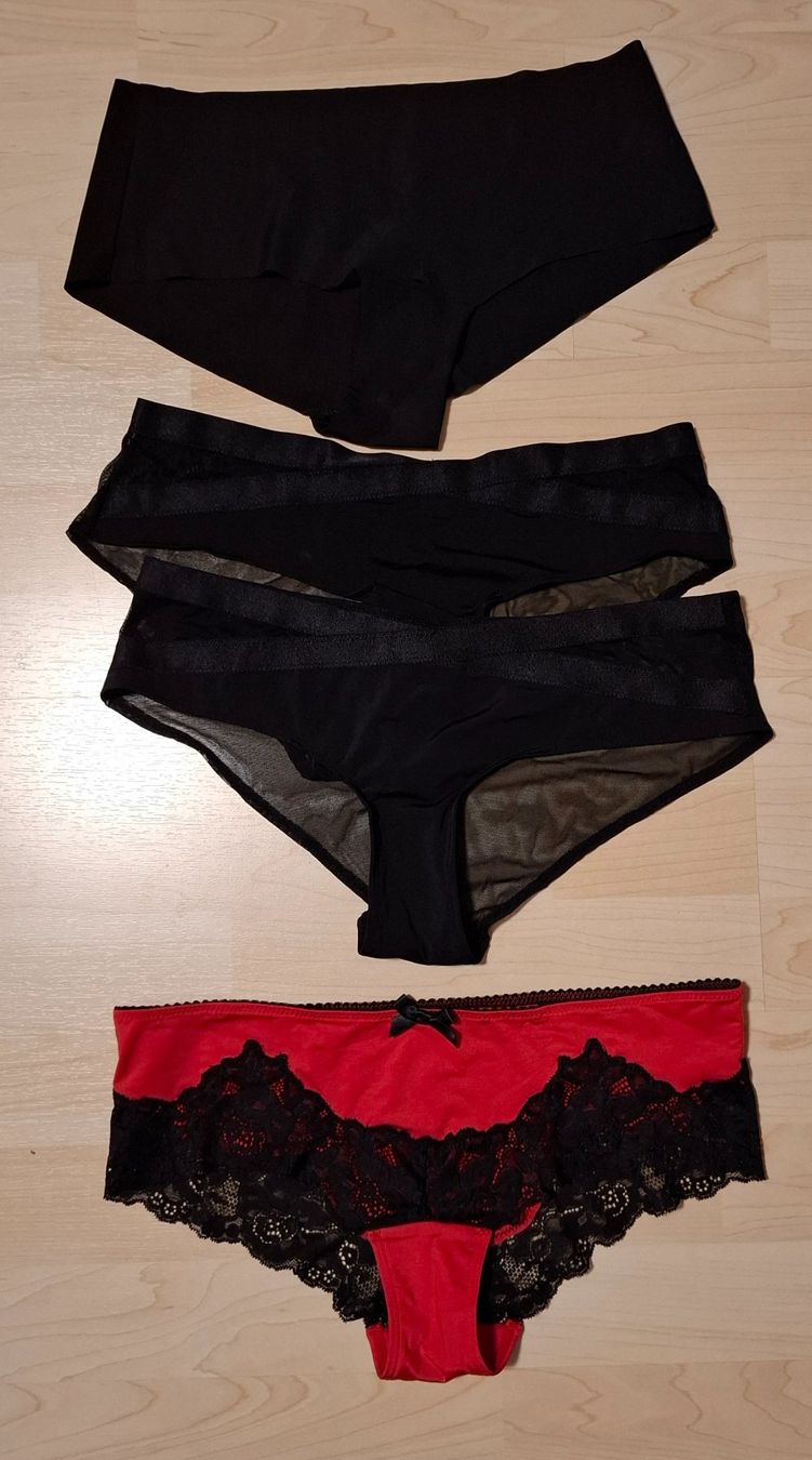 H&M Altra biancheria intima: 4 stk. Unterhosen/Slips gr.ca. 36/38, – Nuovo (secondo la descrizione) da Oberurnen venduto da rotty80