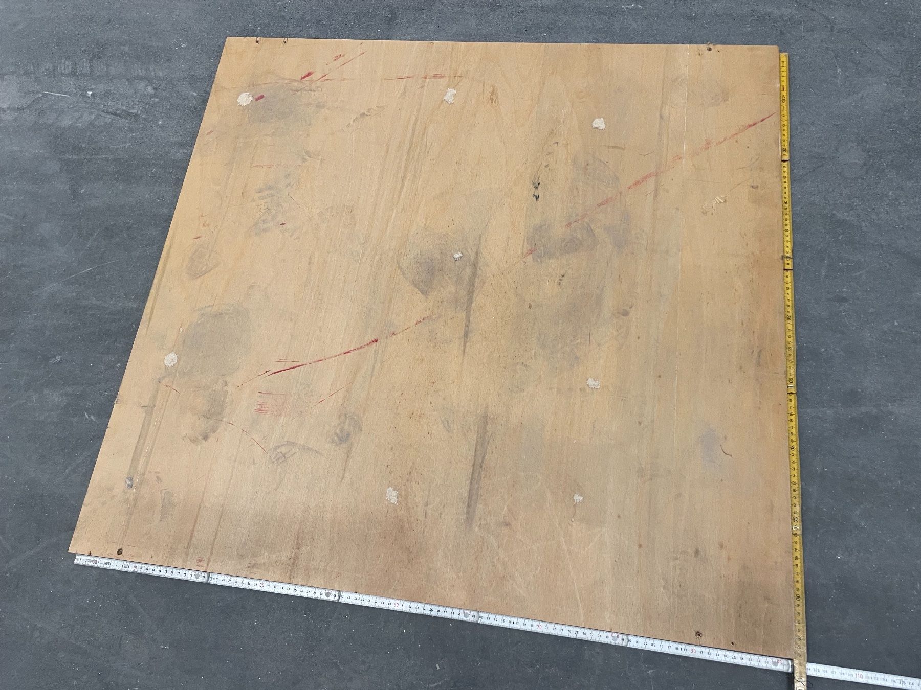 Piatti di portata: Tischlerplatte Stab ca.25mm_ca.975x1020mm_Roh – Usato da Flawil venduto da Waldau1A 3