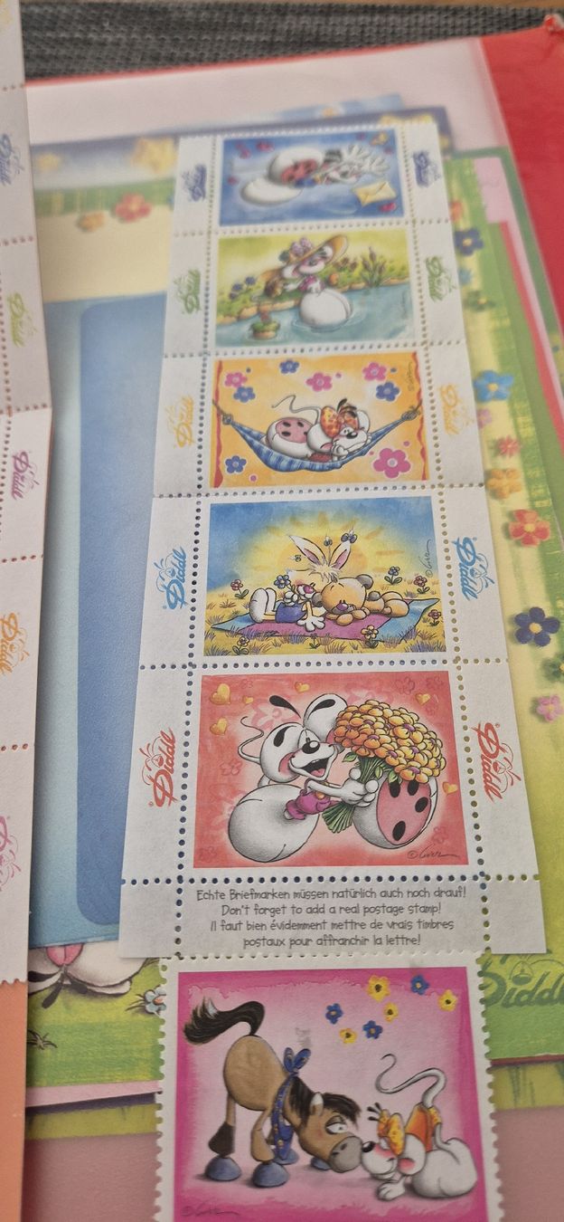 Tutti i francobolli: Diddl Briefmarken Konvolut gebraucht – Usato da Waltenschwil venduto da jane210 2