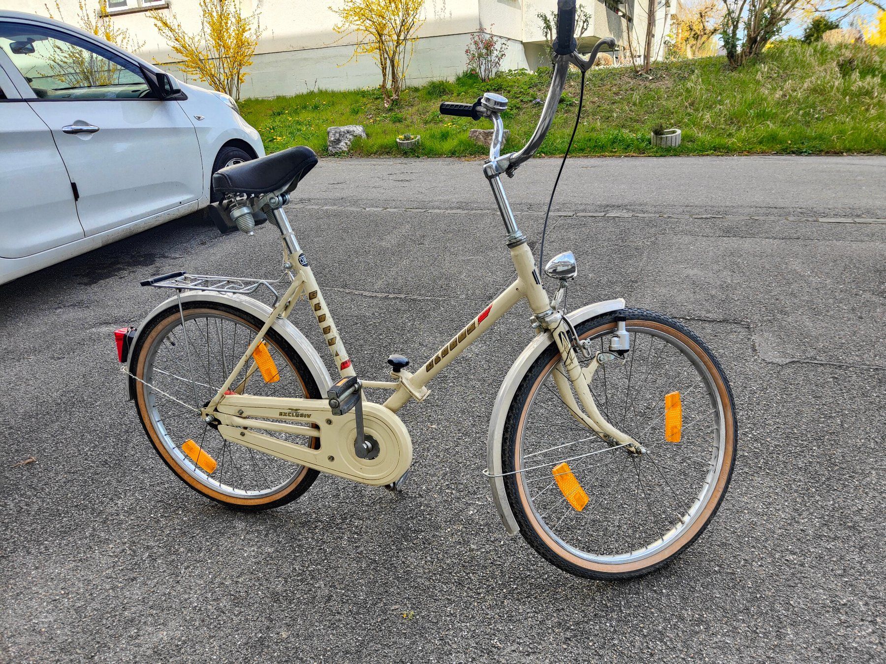 Velos: Antik Klappvelo, 24 Zoll DDR Fahrrad, eingang. – Gebraucht aus Studen BE von Paplo 1