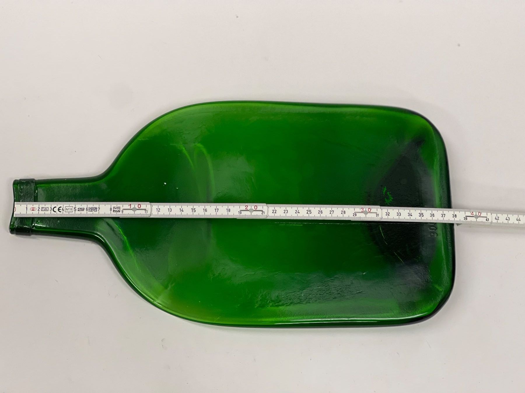 Sonstiges Geschirr & Gläser: Dekorative Flasche aus Glas, geschmolzen – Gebraucht aus Olten von ELHANDEL 6