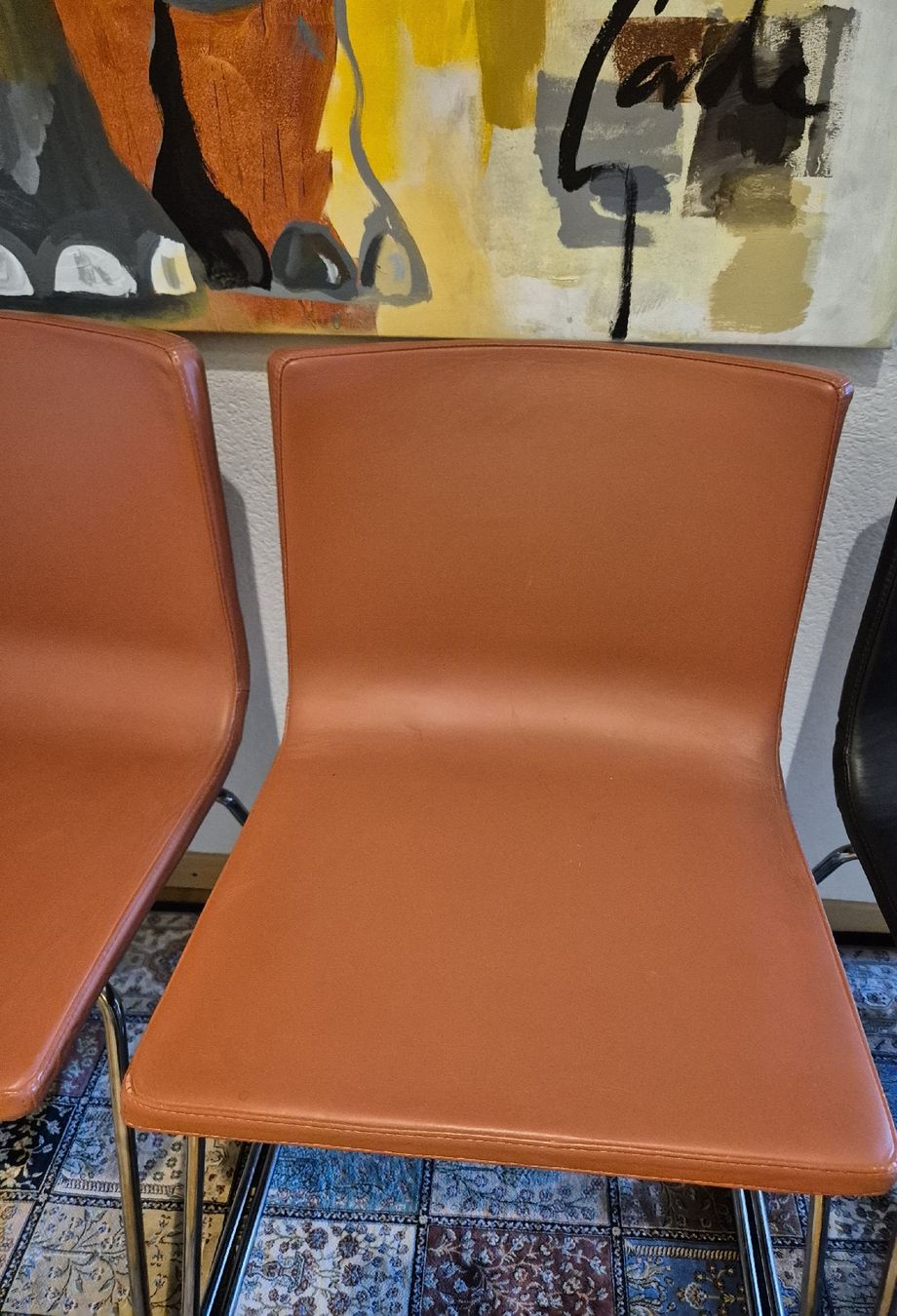 Ikea Chaises: 2 IKEA BERNHARD fauteuils en cuir – D'occasion à Prangins par Dronning 1