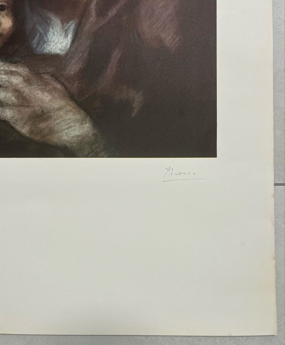 Grafica & Litografie: Pablo Picasso, Maternité (handsigned) – Usato da Cadempino venduto da RVA2301 5