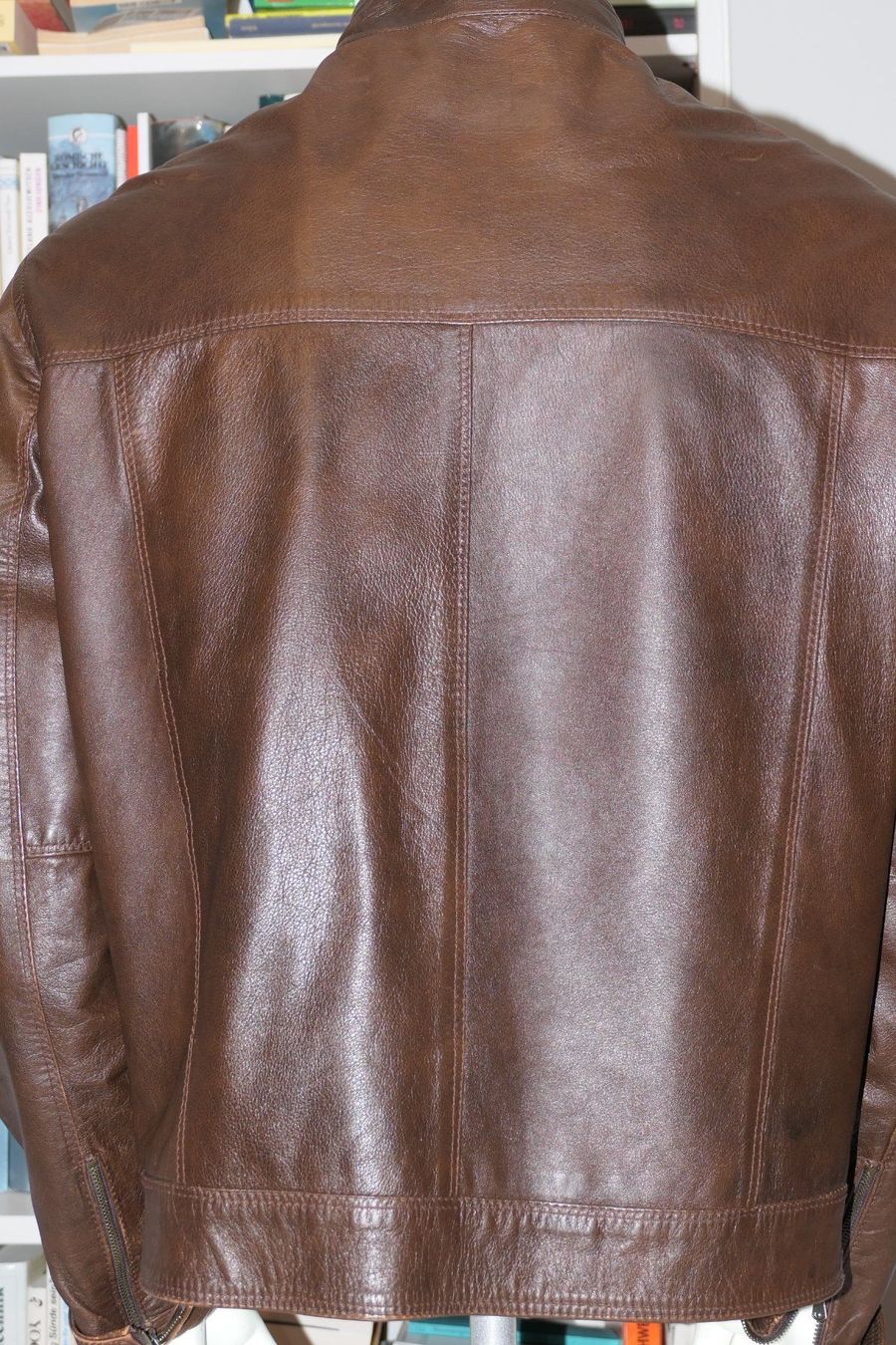Giacche: braune Herrenlederjacke  (Lammnappa) – Usato da Stein AG venduto da Papageno_3 4