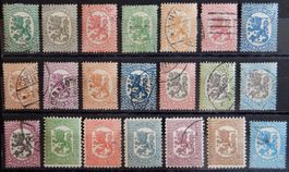 Finnland Lot mit alten Werten VI