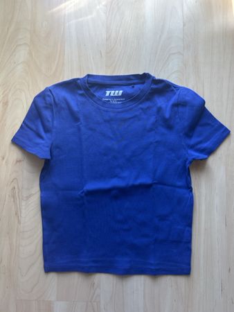 Blaues Crop Top TW