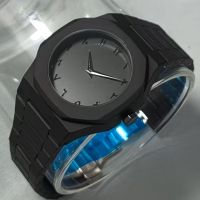All Black Watch Polycarbon 43,5 mm / unusual watch all Black