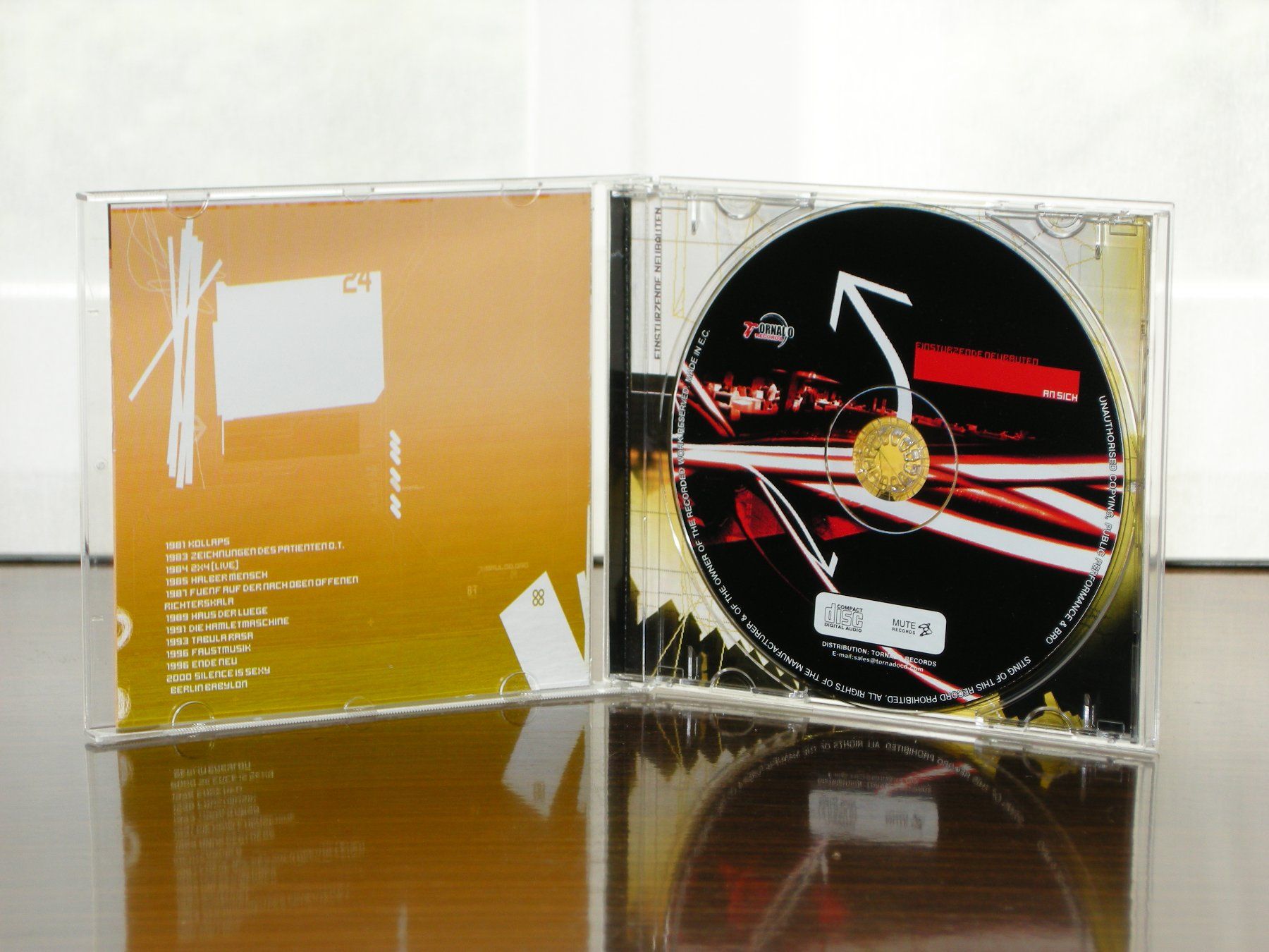 CD: Einstürzende Neubauten CD / Bootleg / Punk – Usato da Aarau venduto da Pearlz 2