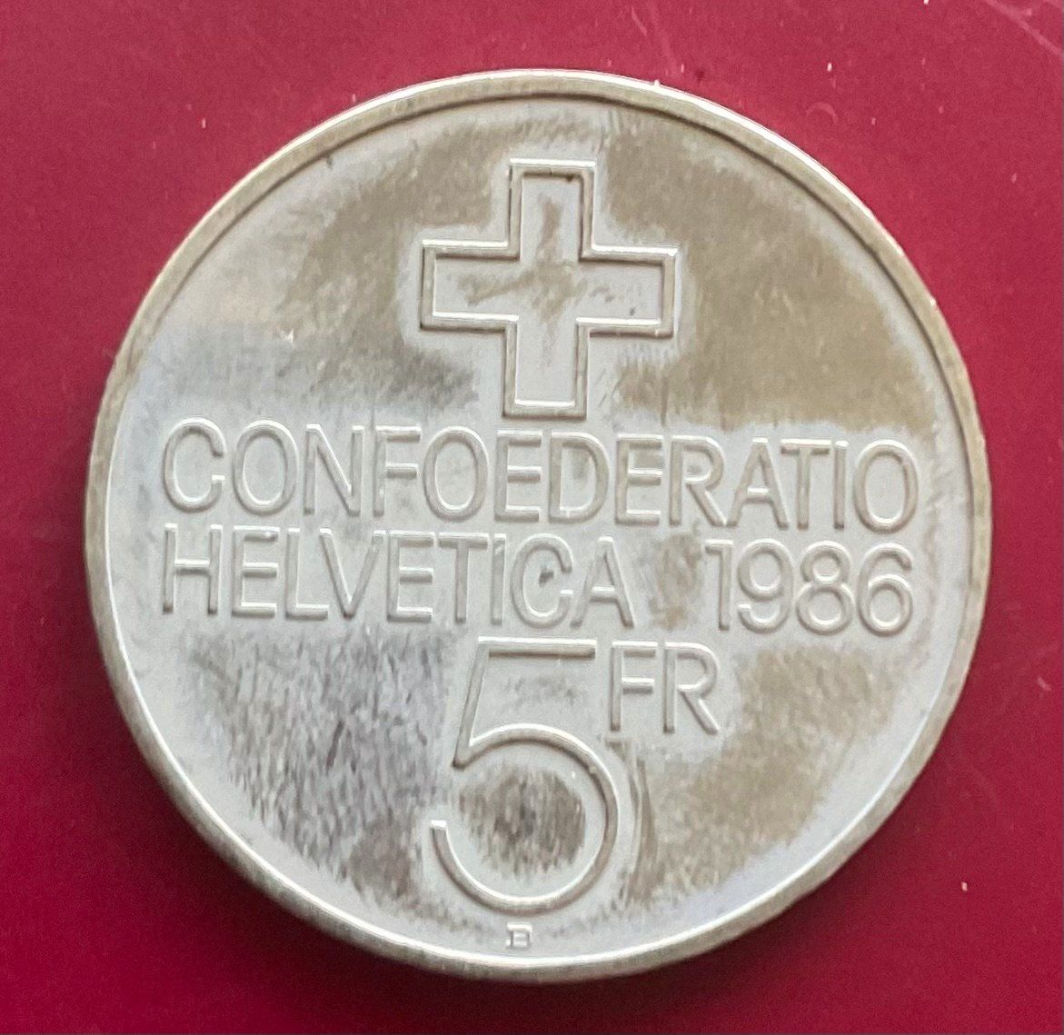 Tutti le monete: Gedenkmünze Schweiz 1986 – Nuovo (secondo la descrizione) da Luzern venduto da 19primeln 1